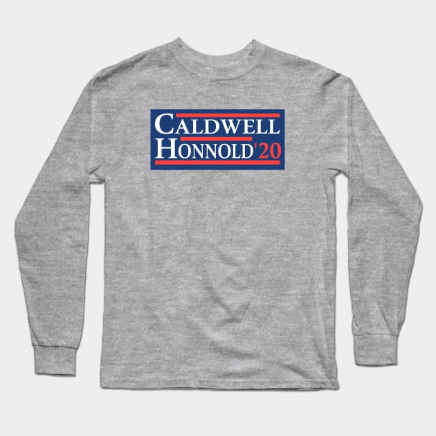 Caldwell Honnold 2020 Long Sleeve T-Shirt by esskay1000